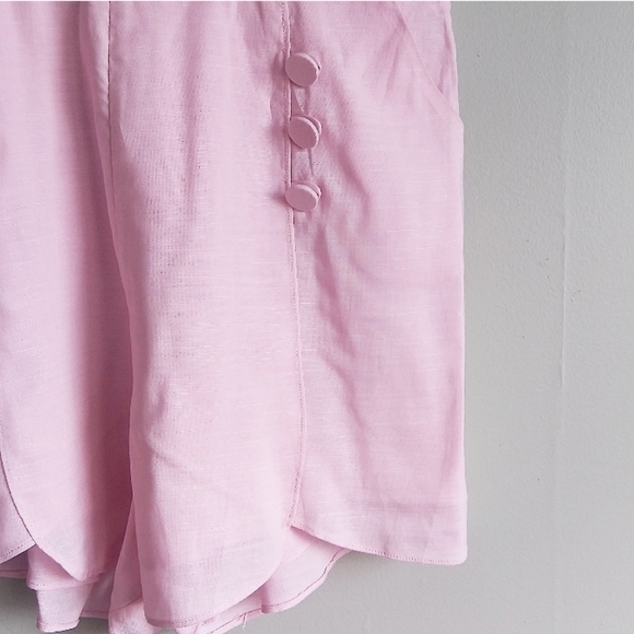 NWT 6 Shore Road Pink Dune Ruffled Romper - Picture 3 of 4